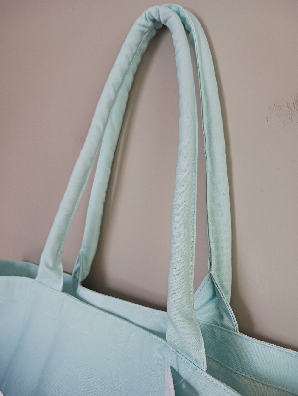 Athleta Blue Ombre Canvas Tote Bag NWT - Picture 2 of 10